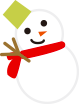 雪だるま（雪合戦）