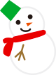 雪だるま（雪合戦）