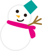 雪だるま（雪合戦）