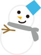 雪だるま（雪合戦）